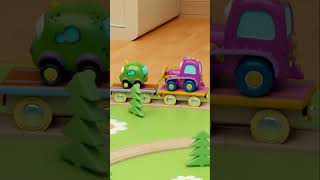 🤩🎒📚 Videos de Autos para niños de 2 a 3 años con cochecitos Mocas 🖊️🖌️🖍️ Pintamos juntos [upl. by Aibsel]