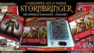 Warhammer ® Age of Sigmar  Stormbringer  Die Sammlung  Ausgabe 1 mit Figuren von Hachette ® [upl. by Ezeerb]