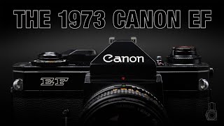 The Canon EF  the only Canon FD body to sport a Copal Square shutter [upl. by Barbette188]