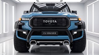 2025 Toyota FJ Cruiser The Legendary SUV is Back and Better Than Ever [upl. by Pius]