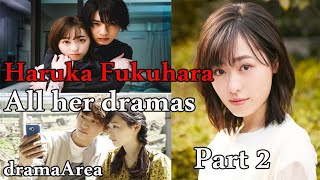 haruka fukuhara  coffee and vanilla  all her dramas part 2 [upl. by Einahpet]