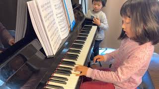 Goodbye Song  The Singing Walrus Piano Tutorial from Easy to Hard Kids Favorite School Song [upl. by Asserak552]