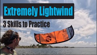 Can You Practice Kiteboarding In Extreme Lightwinds Under 8 kts [upl. by Yramliw661]