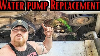 Mobile Mechanic Work Day 2008 Pontiac G6 Water Pump Replacement [upl. by Ateekan]