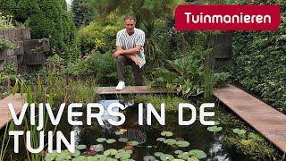 Vijvers in de tuin  Inspiratie  Tuinmanieren [upl. by Esikram820]