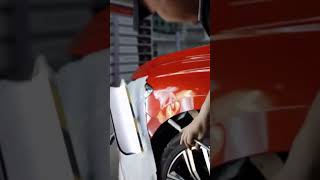 Learn a New Dent Pulling Hack in 12 seconds carfixing cardetailing [upl. by Amye]