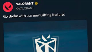 When GIFTING feature releases in Valorant [upl. by Hermione]