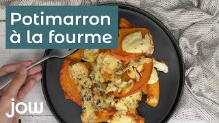 Recette de Potimarron à la fourme dAmbert [upl. by Ynohtnael]