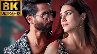 Teri Baaton Mein Aisa Uljha Jiya Title Track 8K Full Video Song  Kriti Sanon Shahid Kapoor [upl. by Aytac]