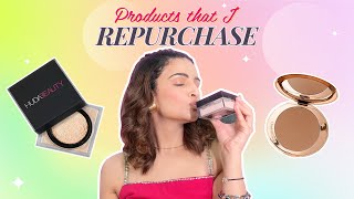 Products that I REPURCHASE Part 3  High End amp Affordable  My must haves for makeup vanity [upl. by Akirre]