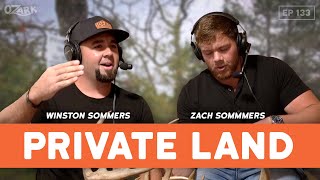 Harvesting a 170quot Private Land Buck w the Sommers Brothers  Ep 133  The Ozark Podcast [upl. by Emad]