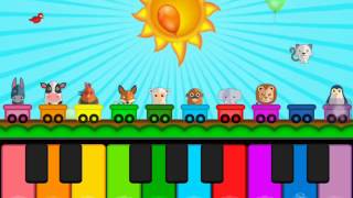 Little Piano  Free iPhone  Android Mobile App For Kids [upl. by Eelrihs543]