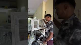 UPVC Sliding Windows and Mosquito Protection Net windows service in Bangalore7760662471 [upl. by Arik157]