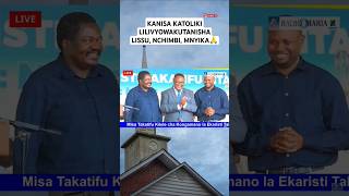 KANISA KATOLIKI LILIVYOWAKUTANISHA LISSU NCHIMBI MNYIKA🙏 chadema ccm katoliki globaltv [upl. by Orabla]