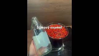 Šípkový oxymel recept antioxidants superfood natural oxymel vitamins [upl. by Rovner]