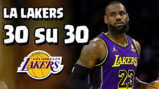 30 su 30  L immobilismo dei Los Angeles Lakers è preludio al caos [upl. by Aracot]