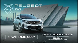 PEUGEOT 3008  Driving Excellence 15s [upl. by Seiber238]