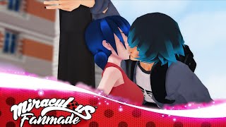 LUKA besa a MARINETTE  Miraculous Ladybug [upl. by Annad575]