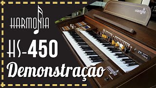 Conheça o Órgão Eletrônico Harmonia HS900 Luxo o instrumento que vai transformar sua música [upl. by Suoiluj]