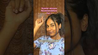 Summer skincare recommendations part 1 ❤️skincareindia summerskincare shortsindia [upl. by Torrie]