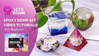 LETS RESIN Epoxy Resin Kit Diamond Resin CraftsResin Jewelry Making Kit for Beginners [upl. by Ehgit]