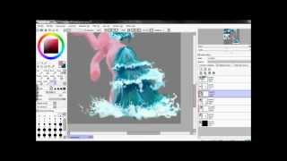 SPEED PAINT My Little Pony  Cascade [upl. by Fiora]