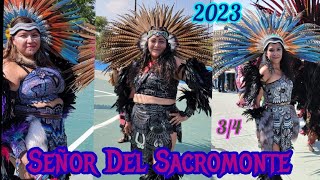 DANZA AZTECA SEÑOR DEL SACROMONTE 2023 [upl. by Tehcac262]