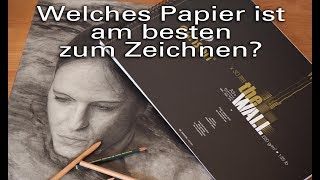 Welches Zeichenpapier ist das beste Zeichenpapier für realistisches Zeichnen [upl. by Rodnas]