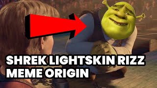 Shrek Rizz Meme Origin [upl. by Yecal]