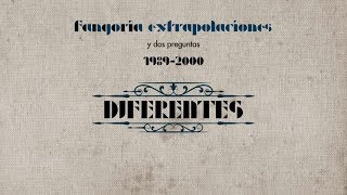 Fangoria  Diferentes Lyric Video [upl. by Ahsele]