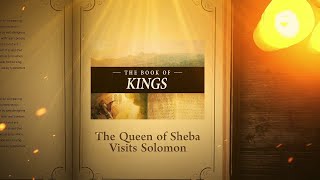 1 Kings 10 The Queen of Sheba Visits Solomon  Bible Stories [upl. by Rubie103]