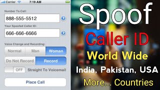 How to Spoof Number  Call Anyone From Any Number  Free Unlimited Call  Spread Yt [upl. by Dloraj]