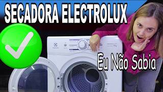 CRB157  SECADORA ELECTROLUX ST11  Secadora de Roupas [upl. by Strepphon]