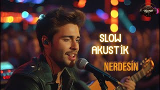 Nerdesin  Slow Akustik  Mecnun keşfet müzik keşfetbeniöneçıkar slowrock turkishtrap [upl. by Atinid]