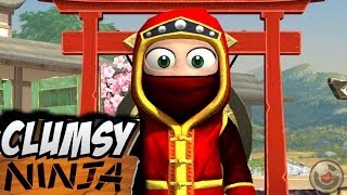 Clumsy Ninja Chinese New Year Special  iPhoneiPad Gameplay [upl. by Maro]