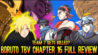 BORUTO AT KASHIN KOJI BINAGO ANG FUTURE  TEAM 7 VS SHINJU GODS  Two Blue Vortex Chapter 16 [upl. by Joselow]