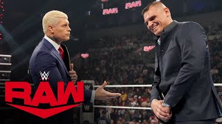 Cody Rhodes and Gunther come facetoface Raw highlights Oct 14 2024 [upl. by Nyleve]