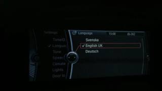 BMW Cic v41 language problem solution [upl. by Macnamara294]