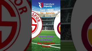 Antalyaspor VS Galatasaray [upl. by Marya503]