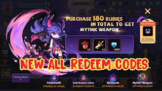 MY HEROES DUNGEON RAID  ALL REDEEM CODES FOR NEW BIE APRIL 2023 SO MANY TOKEN FREE [upl. by Jahdal]