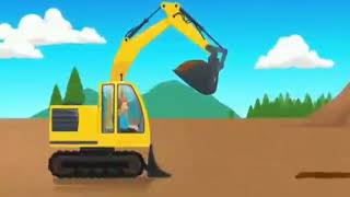 Excavator Song by Blippi FAST [upl. by Dnomsad570]