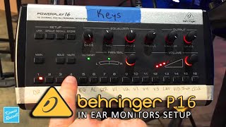 Behringer P16 Personal In Ear Monitor Mixers [upl. by Culver]