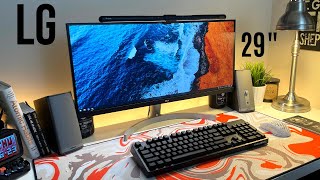 29quot Ultrawide Monitor  LG 29WN600W  Awesome Budget Option [upl. by Aicilyt]