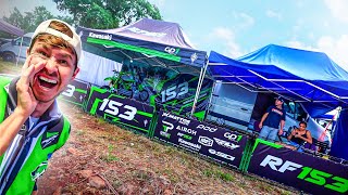 MONTEI MEUS BOXES NO PARANAENSE DE MOTOCROSS  FICOU LINDO 😍 [upl. by Egerton]