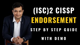 BEST Walkthrough to CISSP Endorsement  ISC2 [upl. by Elehcar]