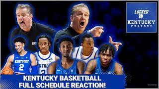 Kentucky basketballs 202324 schedule has been RELEASED Wildcats have an incredibly high ceiling [upl. by Wong]