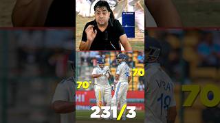 Unbelievable comeback 😱🔥indvsnz viratkohli sarfarazkhan testcricket abcricinfo [upl. by Pizor]