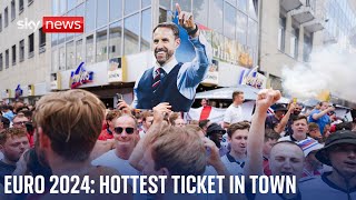 Euro 2024 England fans spending up to £14000 on tickets ahead of final [upl. by Etnovad]