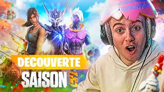 JE DÉCOUVRE LA NOUVELLE SAISON 6 FORTNITE  😳 jai encore acheté tout le pass fortnite [upl. by Alan]