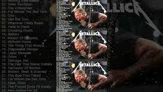 Best Song Of Metallica Playlist Greatest Hits full Album [upl. by Ddart600]